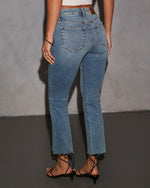Easy Lane Super Stretch Cropped Flare Jeans