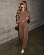 Barton Drawstring High Rise Soft Form Pants