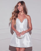 Larah Embellished Mini Dress