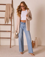 Tensley Open Front Hooded Cardigan