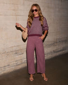 Raquel Cotton Mid Rise Barrel Pants
