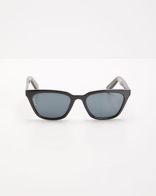 Black % Irma Classic Slim Sunglasses-2