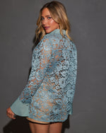 Off The Vine Long Sleeve Collared Button Down