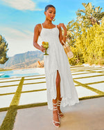 Glow Together Corset Cotton Eyelet Maxi Dress