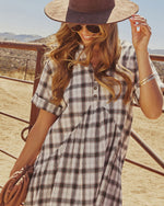 Chic Intentions Plaid Mini Dress