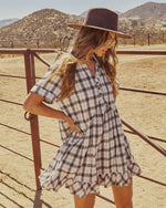 Chic Intentions Plaid Mini Dress