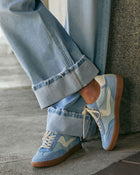 Blue % Right Catch Sneakers-1