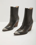 Endless Wonder Vegan Leather Metal Toe Boots