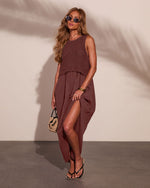 Saltwoven Crochet Bodice Maxi Dress