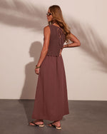 Saltwoven Crochet Bodice Maxi Dress