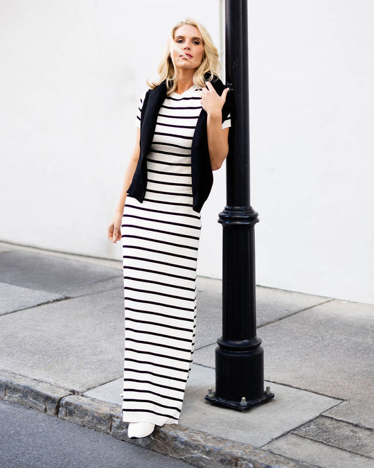 Essential Striped Maxi Dress