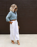 Blues For You Chambray Top