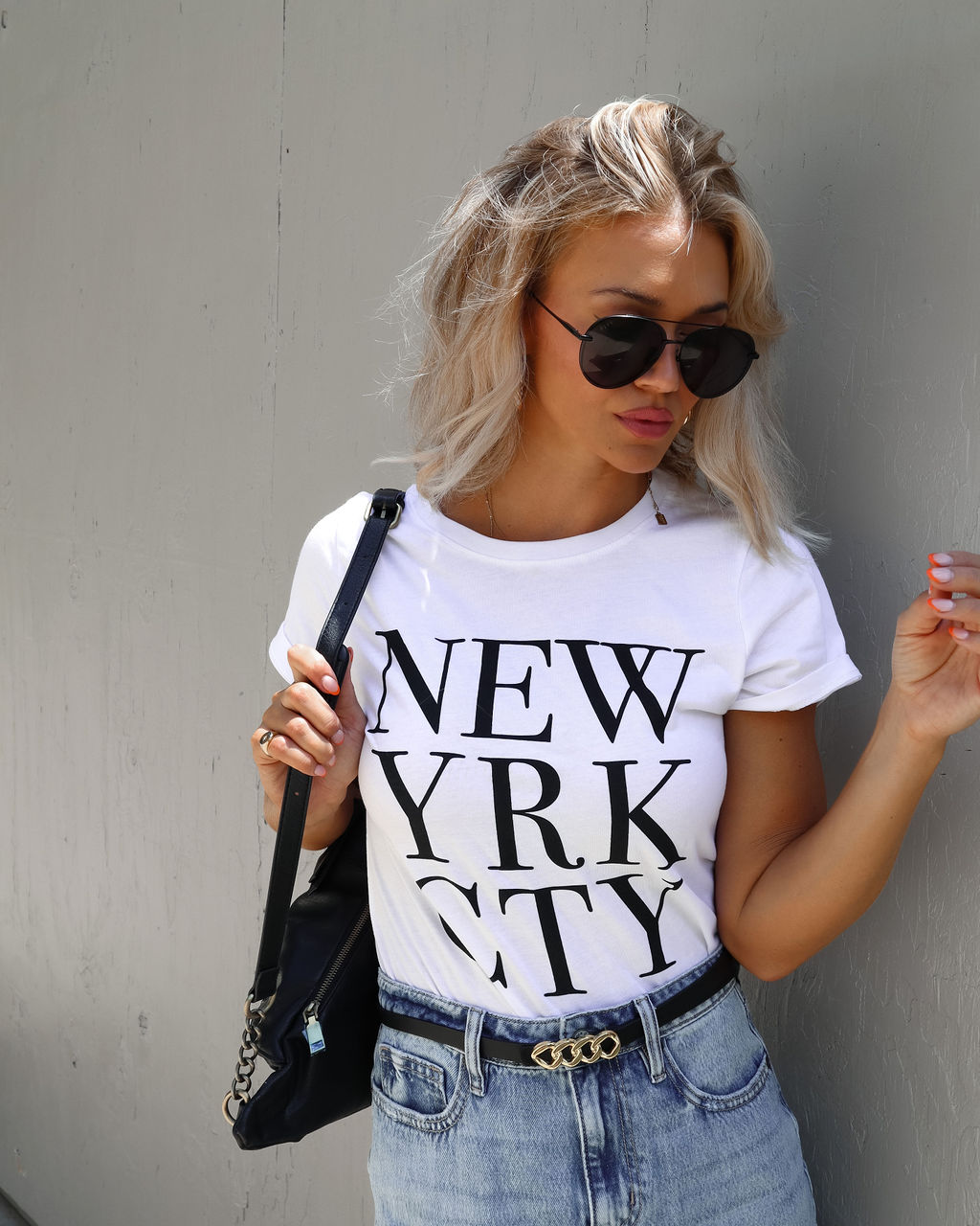 Nyc Cotton Graphic Tee – VICI