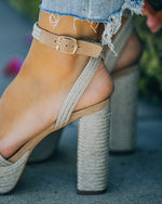 Natural % Willow Heeled Platform Sandal-6