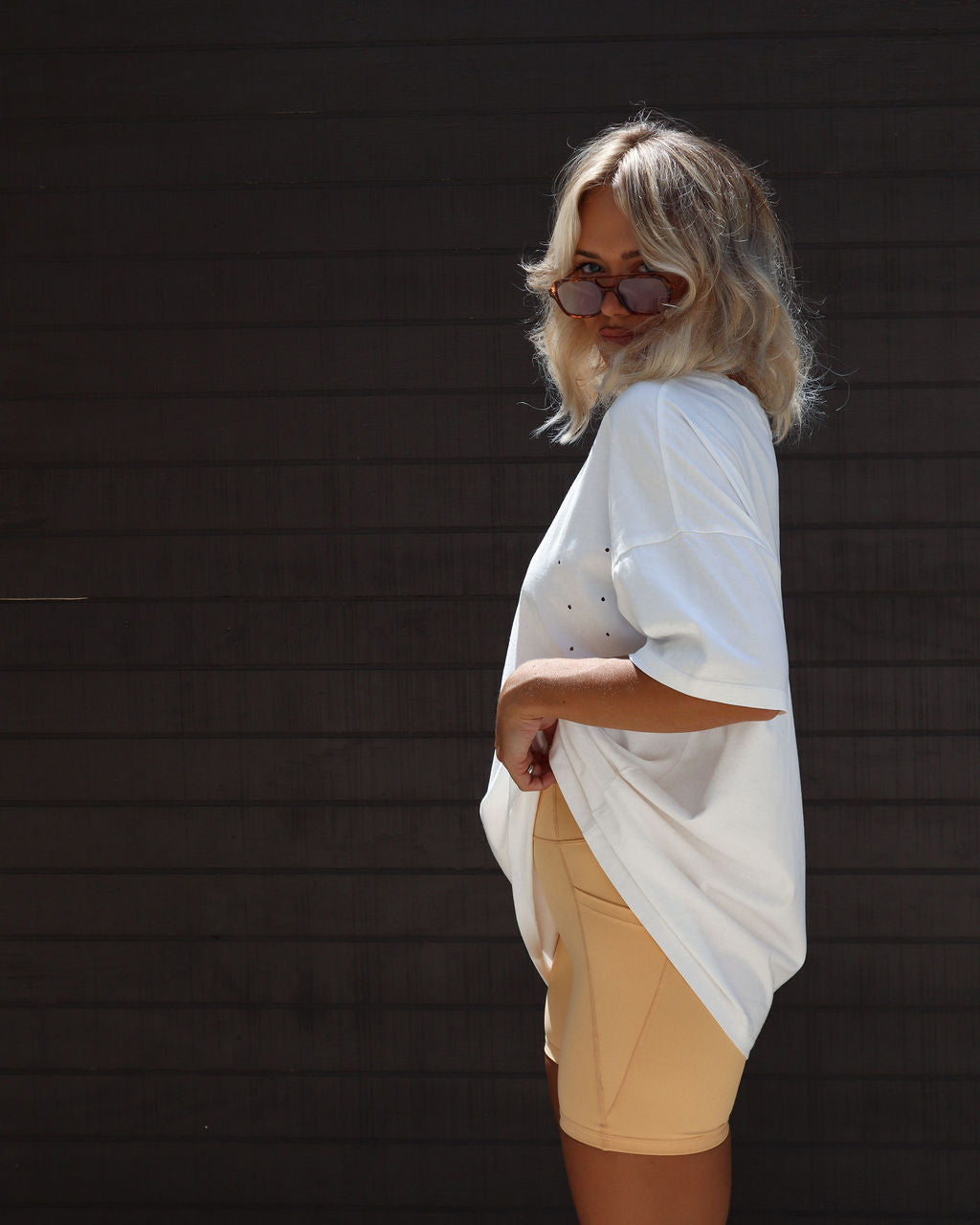 His Cotton Oversized Tee VICI