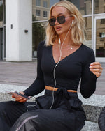 Active Standard Wrap Tie Top