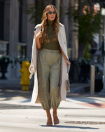 Olive % Carlson Cargo Utility Joggers-2