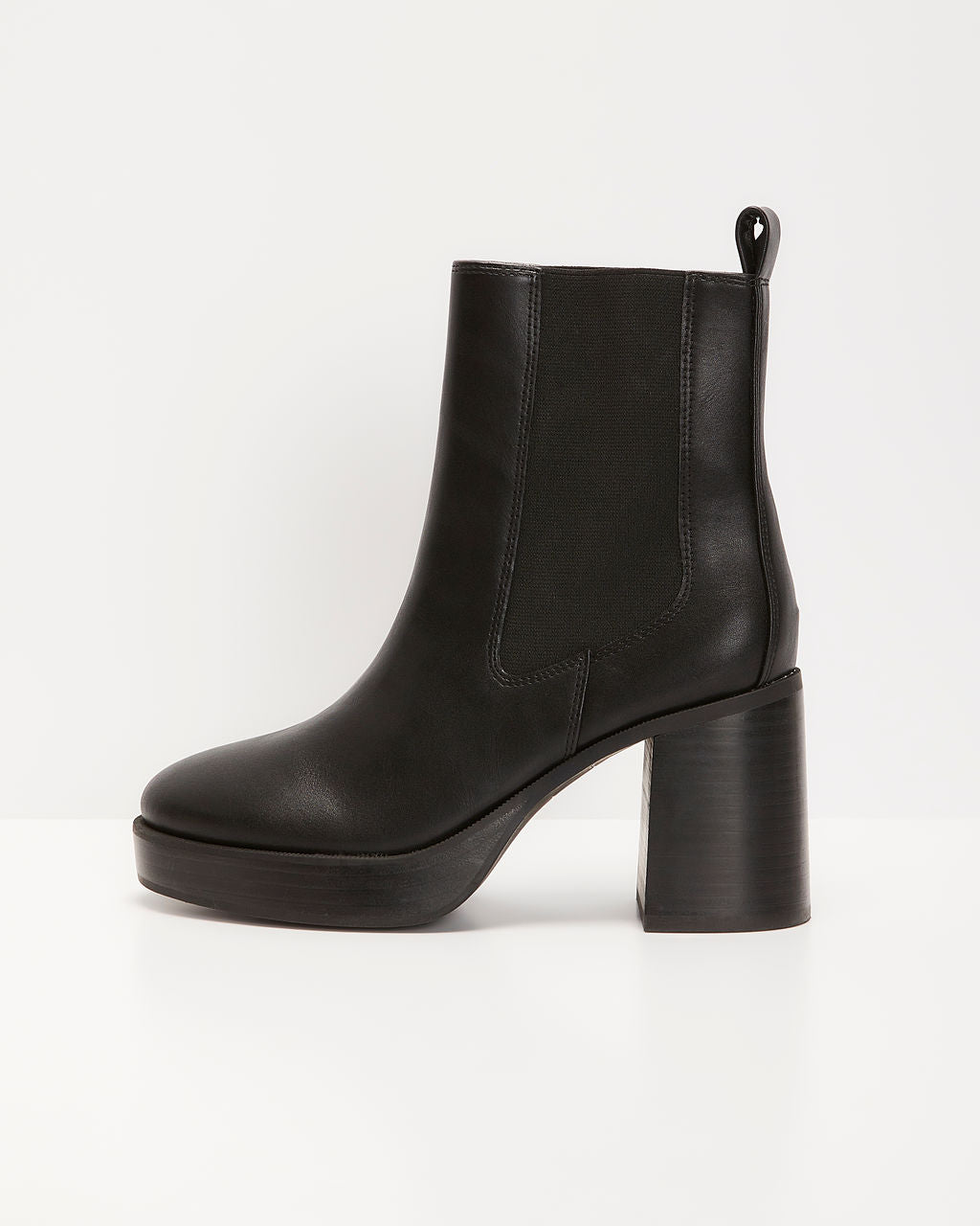 Teo Faux Leather Platform Heeled Boots – VICI