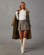 Ivory % Tobey Ribbed Mock Neck Sweater-5