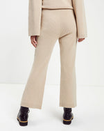 Taupe % Taking It Easy Wide Leg Pants-4