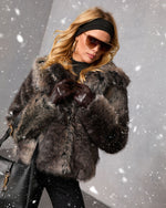 Glacier Grace Faux Fur Jacket