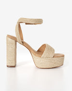 Natural % Willow Heeled Platform Sandal-4
