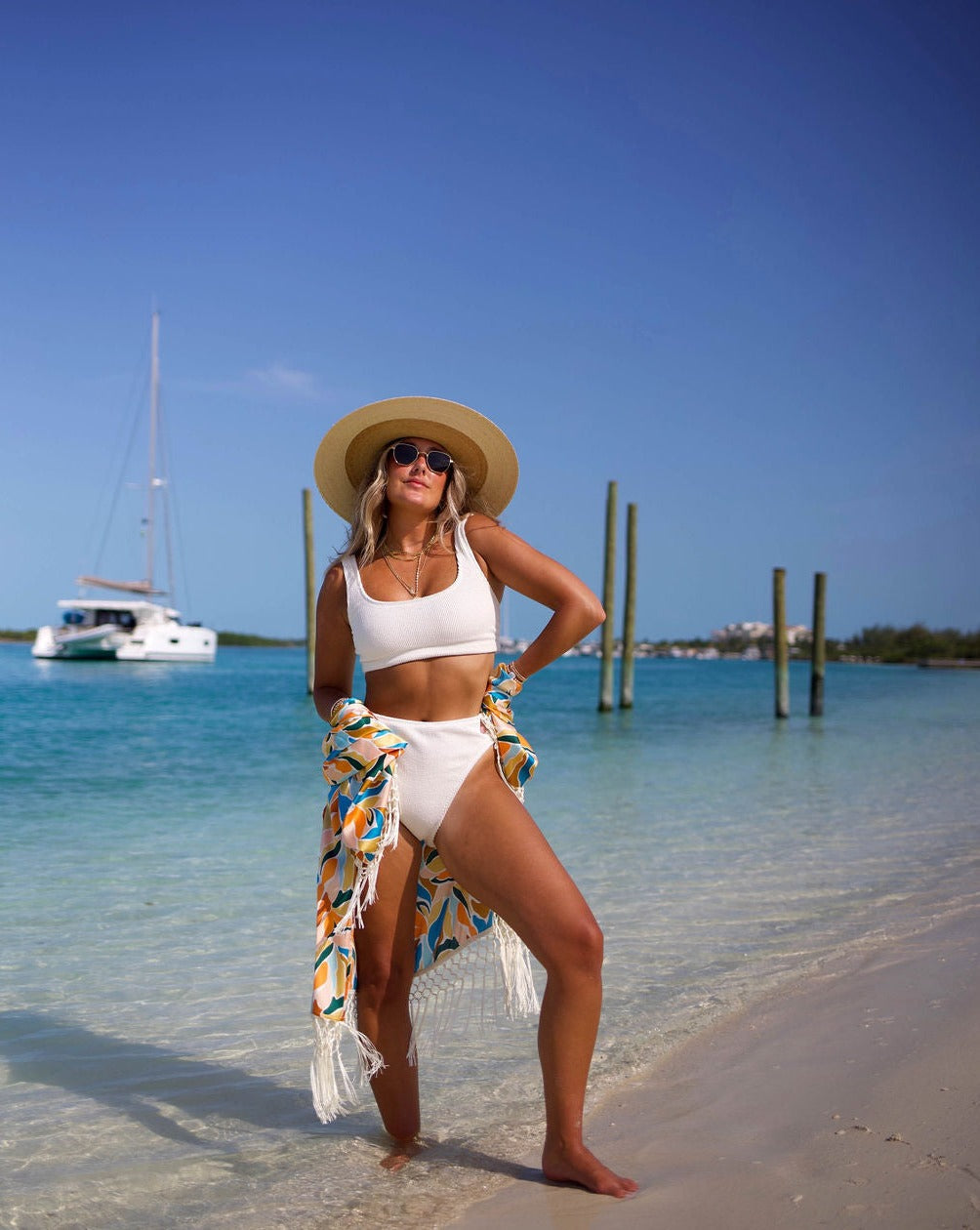 Malibu Scrunch Bralette Bikini Top – VICI