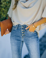 Marcos High Rise Flare Denim